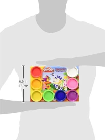 Hasbro A7923 Play-Doh Rainbow Pack of 8