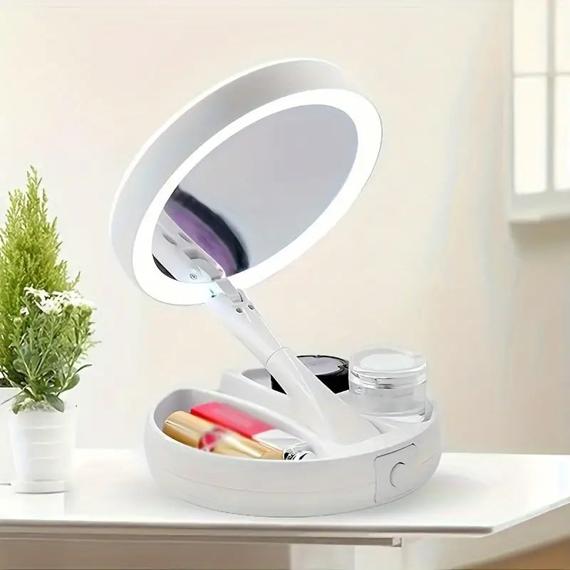 1pc Foldable Makeup Mirror