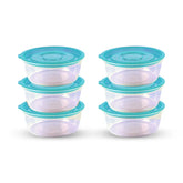 TREND FOOD CONTAINER 6 PCS SET S 390ML