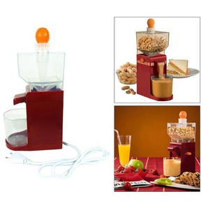 Peanut Butter Maker Nut Grinder, Mini Peanut Butter Machine Home 110V/220V 120W Kitchen Butter Machine for Coffee Corn Peanut Cashew Hazelnut