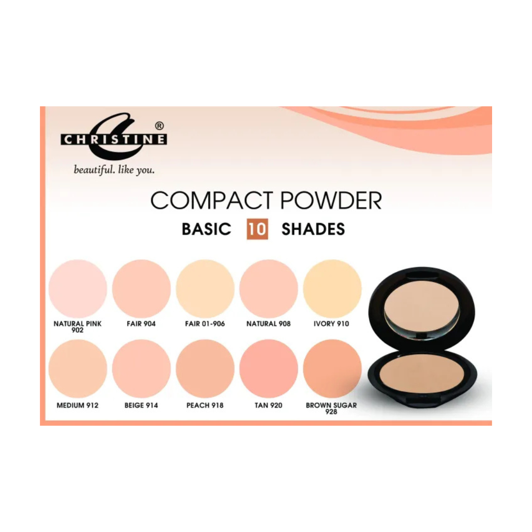 Christine Compact Powder - Shade 906 FAIR-01