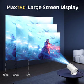 P30 Pro Intelligent Full HD Projector 4K Cinema Multimedia Android 11 Projector Gaming Mini Portable Home LCD Display