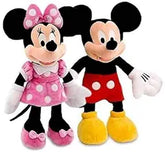 STUFF TOYS MICKEY & MINNIE MOUSE (L39" & 12") (A-1) (14161)