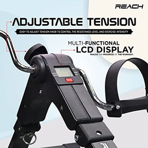 Pedal Exerciser Mini Exercise Bike Arm and Leg Exercise Peddler Machine