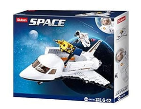 Sluban Space Shuttle M38-B0736 Building Block Model Set for Kids