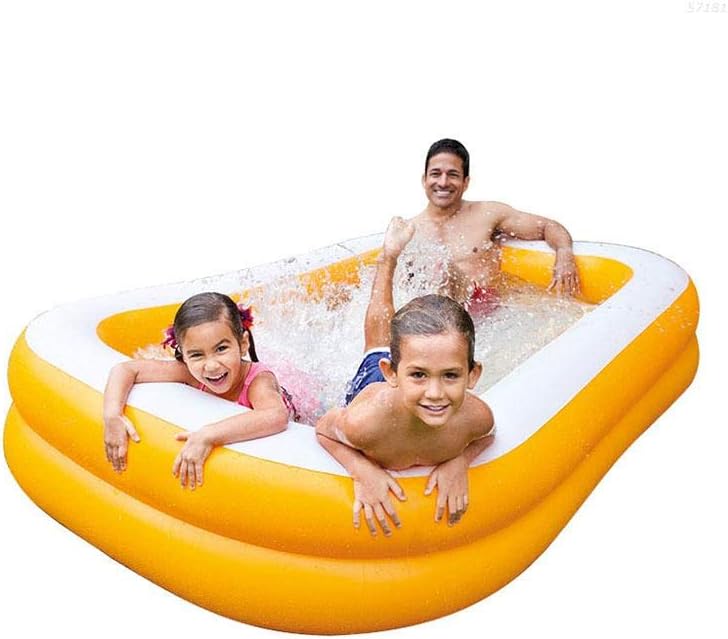 Intex Mandarin outdoor Swim Center Family Lounge Inflatable Pool, Size  90" x 60" x 19"
