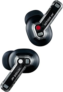 Nothing Ear Wireless Earbuds with ChatGPT Integration, Smart ANC, Hi-Res Audio with LDAC & LHDC, 11mm Dynamic Bass Boost, 40.5H