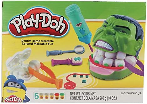 Play-Doh Dentist Game Creatable Colorful Makeable Fun