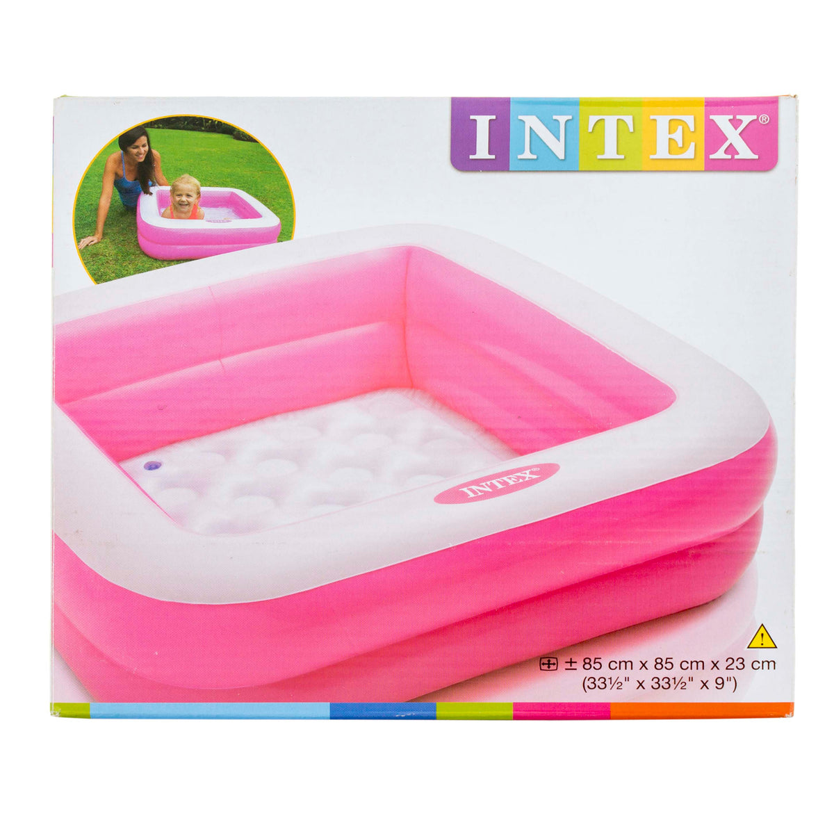 INTEX Play Box Baby Pool ( 33.5" X 33.5" X 9" )
