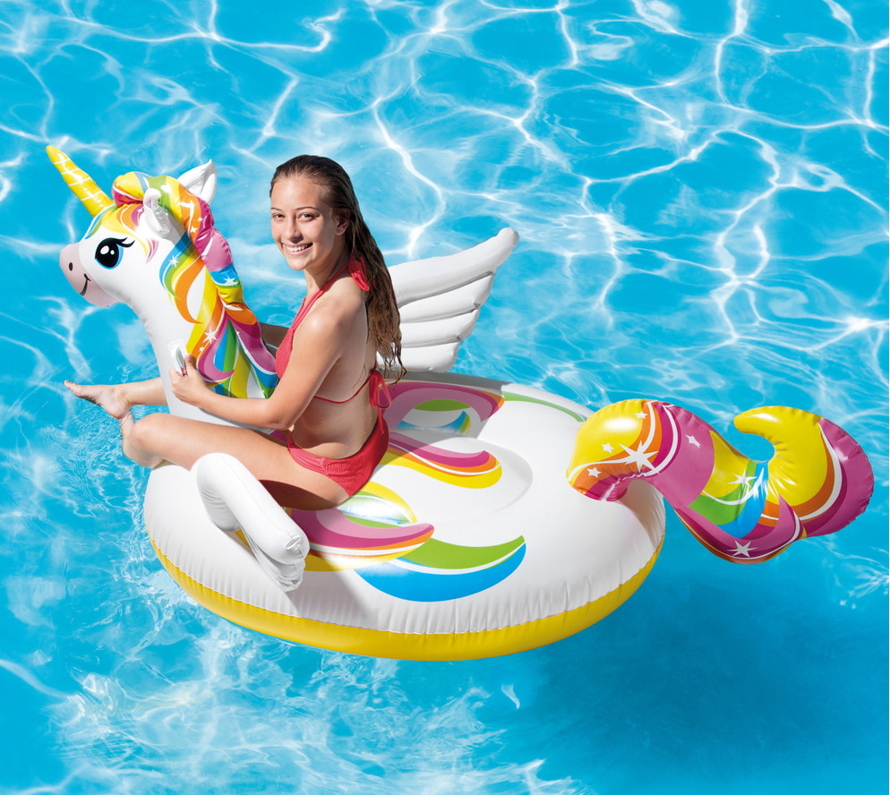 INTEX Unicorn Pool Floater 78" x 55" x 40"