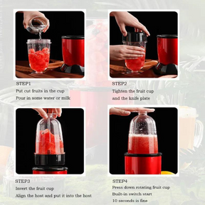 Portable Electric Juicer Automatic Fruit Blender Multifunctional Home Juicers Mixer Machine Blenders foy Kitchen Home