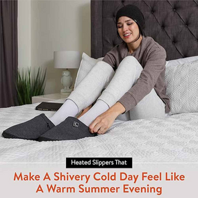 ThermalStep Rechargeable Electric Heated Slippers