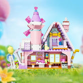 Candy House Toy Building Set That Compatible with Lego Sets for Girls 6-12 8-12 Fun to Build, Sparks Imagination, Charming Room Decor for Girls 8-12 for Girls Boys 6-12，547pcs