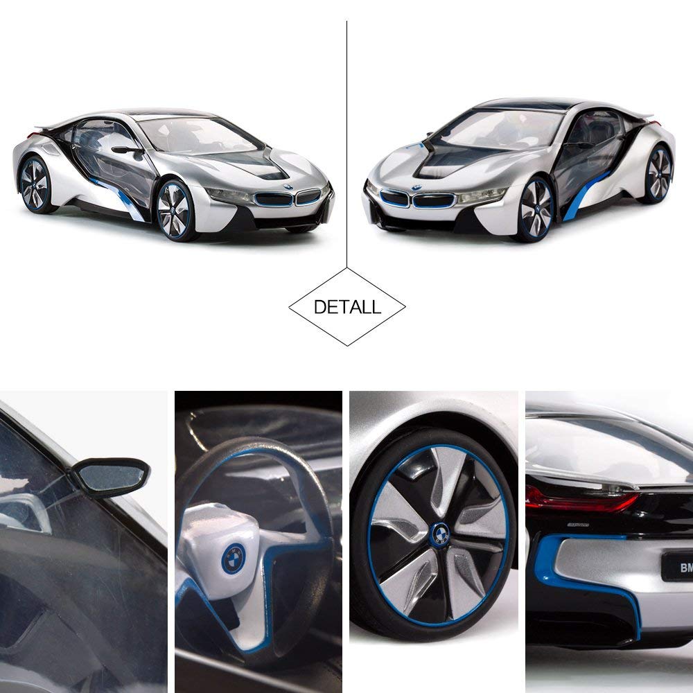 rastar Plastic Rc Bmw I8 Car, Pack Of 1, White