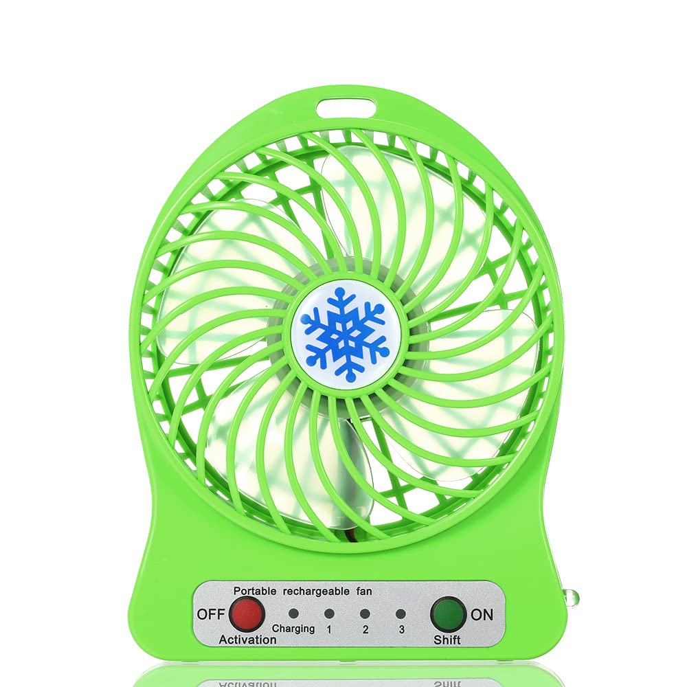 Rechargeable Mini Portable USB Cooling Fan HandFan Portable Handheld Rechargeable Mini Usb Portable Fan Multifunctional Rechargeable Fan With Powerbank NOTE random color will be delivered