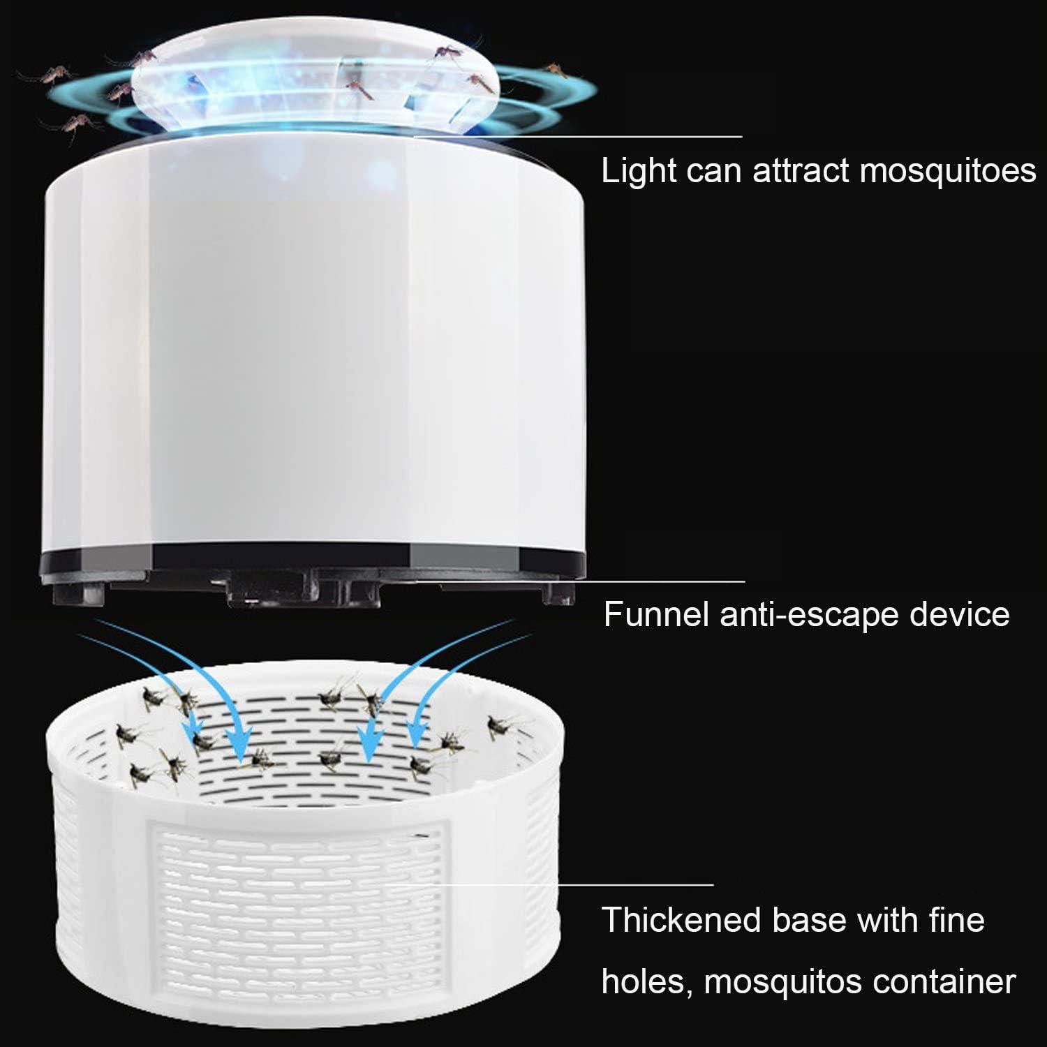 365 Nanoscale Lightwave Mosquito killing lamp