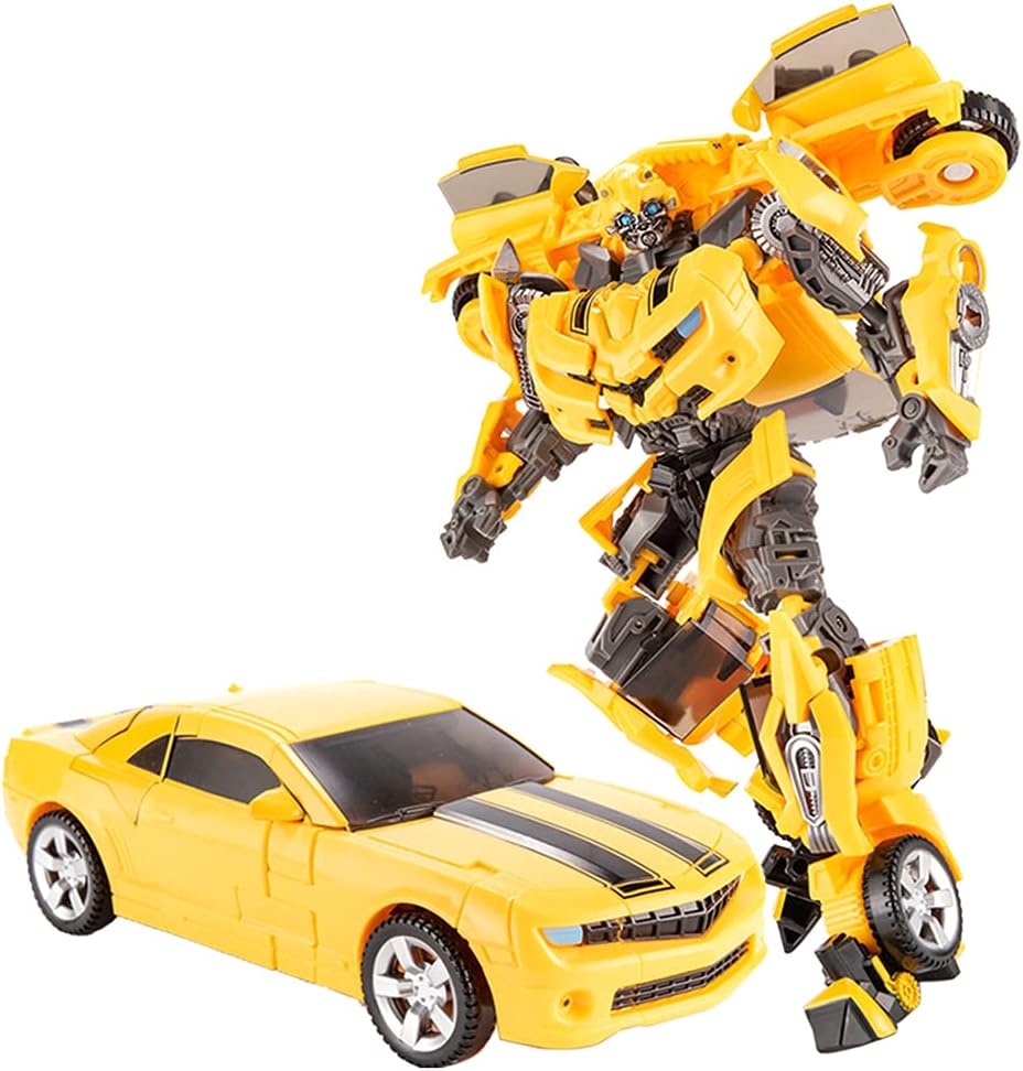 Transform Toy Deformed Car Robot Toys Alloy Version Robot Boy Model Figure Action Figure Toy Transforming Robot Car Toy for Boys and Girls Gifts,for Ages 14 Years+(A)