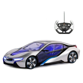 rastar Plastic Rc Bmw I8 Car, Pack Of 1, White