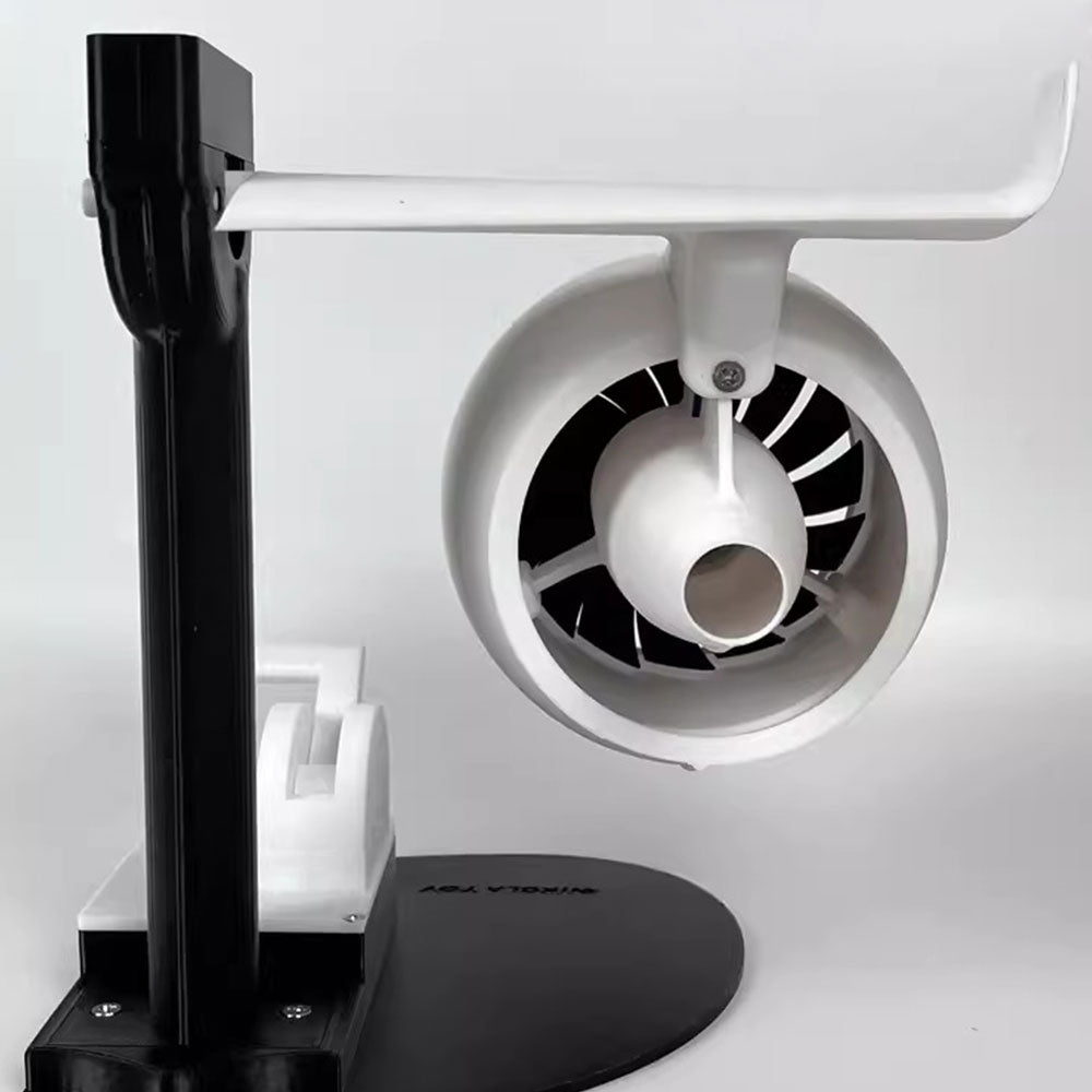 Nicola Toy 3D printing aircraft engine modeling mini fan diffuser