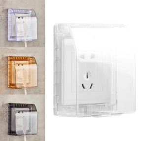 Universal 86 Type Wall Sockets Waterproof Box Switch Plate Protective Cover Outdoor Socket Boxes Protection Bathroom Supplies - 1 Piece - MS