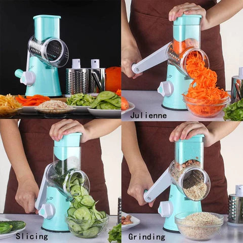 3 in 1 Tabletop Vegetable Cutter Grater