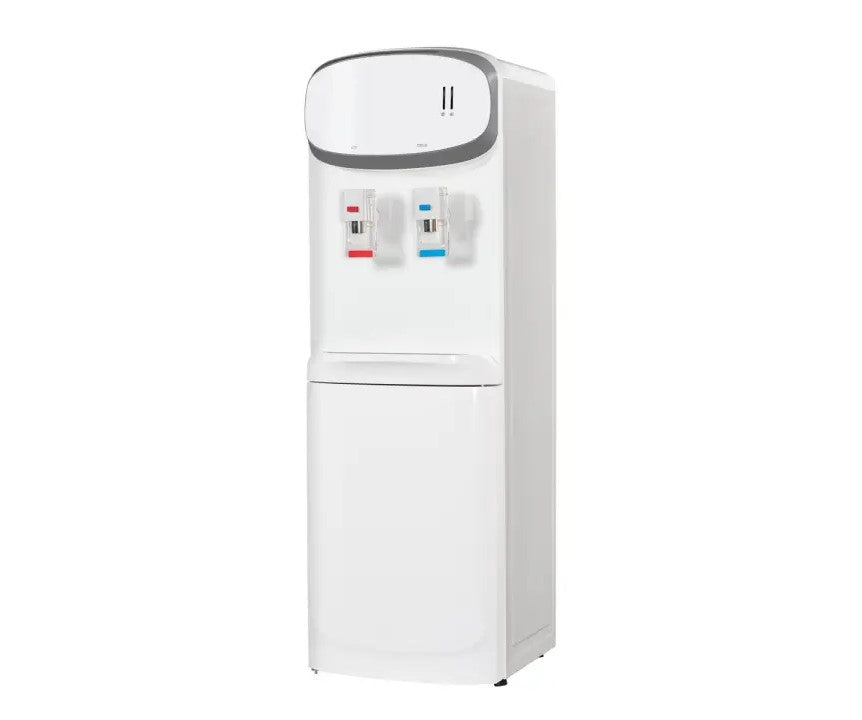 2 Tap/HWD-206R (Wide Voltage/Child Safety Lock/ 12L Refrigerator ) White Colour Water Dispenser