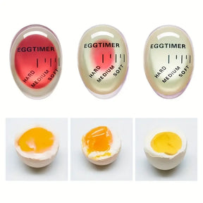 Egg-Perfect Timer - Non-Electric Kitchen Gadget for Perfectly Cooked Eggs, Food Prep Essential