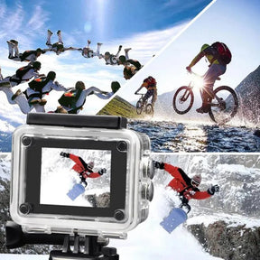 Ultra HD Action Camera 4K/1080P 30fps WiFi 2 inch 170D Underwater Waterproof Helmet Video Recording Sport Cameras Outdoor Camcor