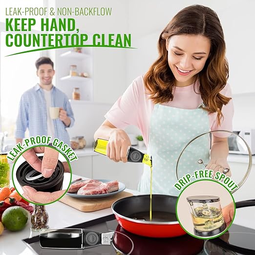 Press & Measure Oil Dispenser 500 Ml
