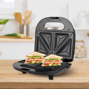 Small Household Breakfast Machine Hot Press Sandwich Toast Panini Maker Multifunction Spit Driver 220V 600W