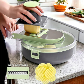 9-in-1 Vegetable Chopper-9 Blades chopper vegetable cutter-Kitchen