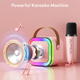 K12 Speaker High-end Bluetooth Audio Small Home  Microphone Professional Children's Singing Bluetooth 5 multiples voice changer Speaker Column