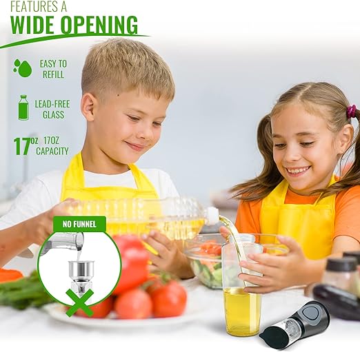 Press & Measure Oil Dispenser 500 Ml