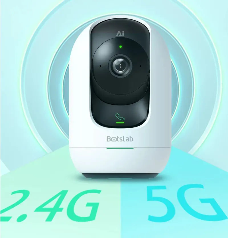 360 C221 Indoor Camera 3K 5MP AI Detection Surveillance Smart Tracking Night Vision Two-way Audio WiFi Alexa Google Assistant