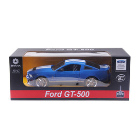 Braha Remote Control RC Ford Mustang (Doors Open) 1:14 Scale Quick Speed Toy Vehicles (2 Piece), Blue