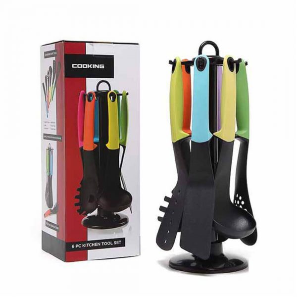 Non Stick Spoon Set With Stand Holder Price In Pakistan