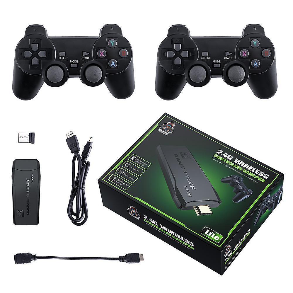 Retro Console 4K HD Android TV Box Wifi TV Video Dendy Game Console Built In 10000+ Games