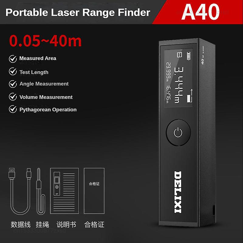 Laser Rangefinder Portable Electronic Ruler Handheld Distance High-precision Measuring Profesional Tester Tool New