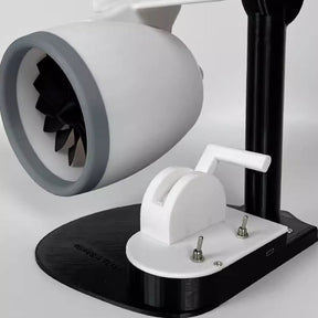 Nicola Toy 3D printing aircraft engine modeling mini fan diffuser