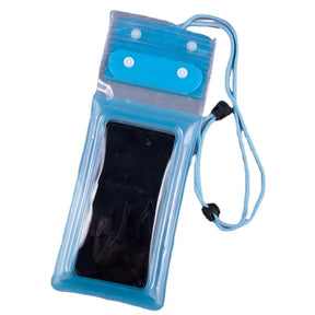 Tri-Fold Airbag Velcro Phone Waterproof Bag Swimming Touch Screen Transparent Sealing Strip Waterproof Cover Wholesale System