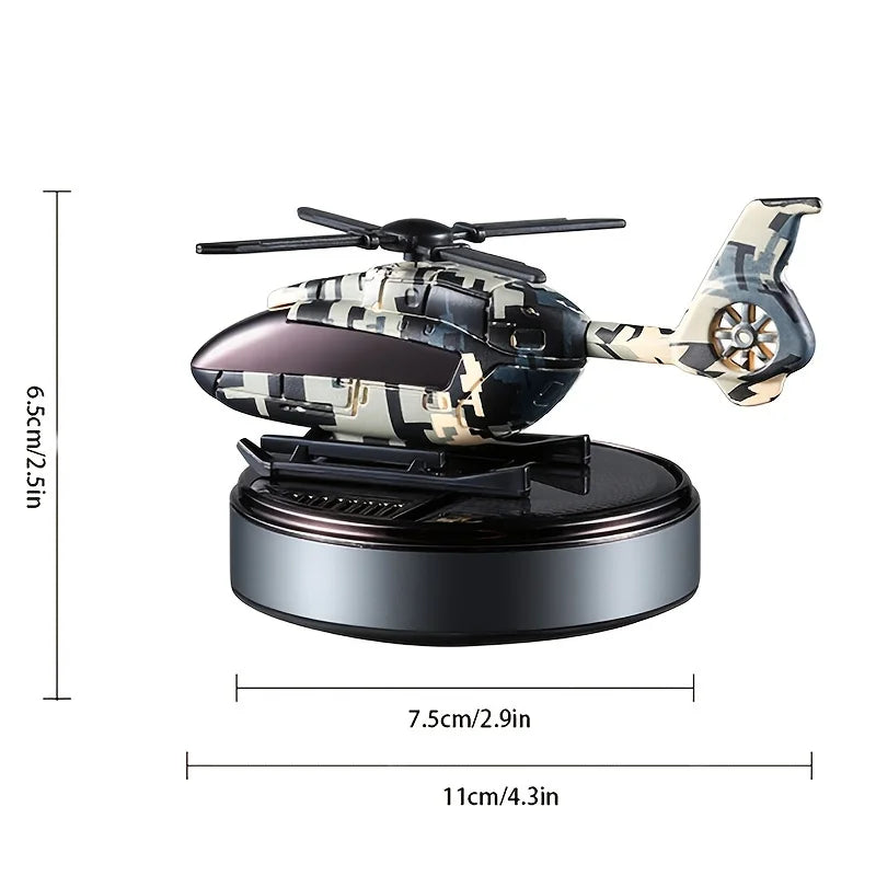 Car Air Freshener Car Solar Rotating Helicopter Aroma