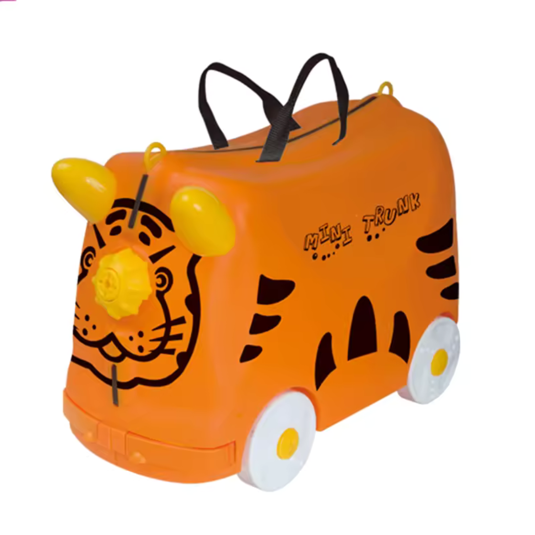Kids Mini Trunk Ride And Roll Suitcase