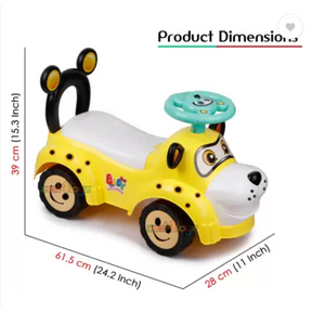 Dog Design Push Car