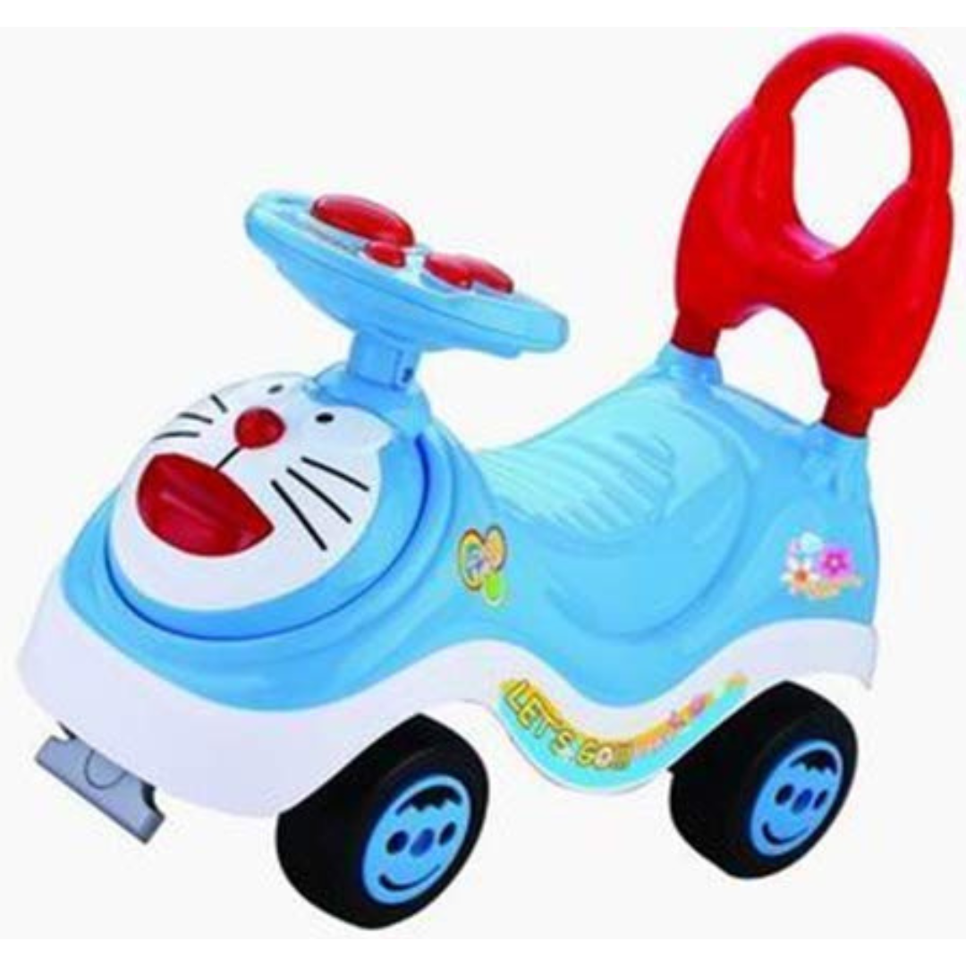DORAEMON RIDE ON CAR,W/MUSIC STEERING WHEEL,BOX