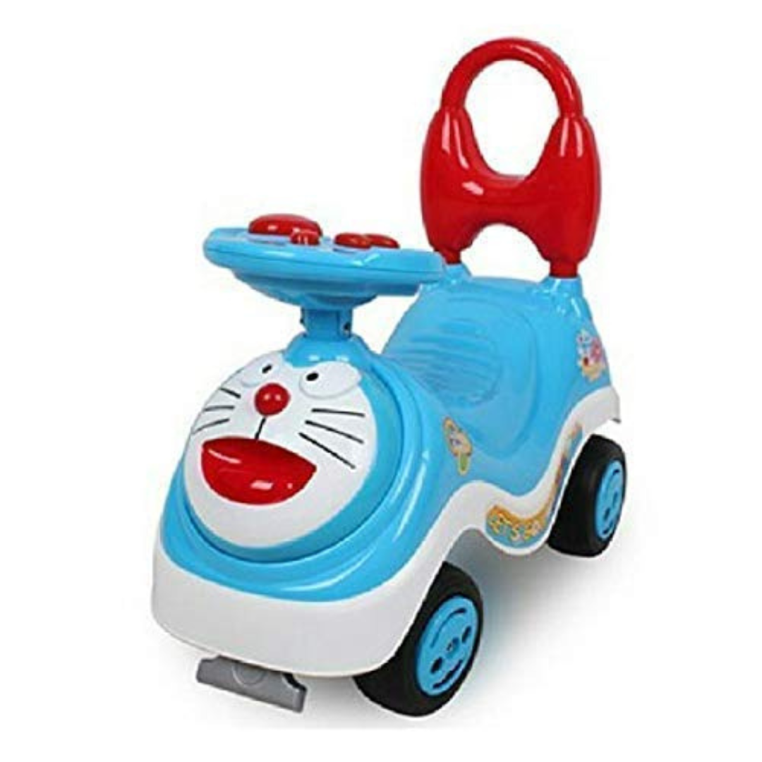 DORAEMON RIDE ON CAR,W/MUSIC STEERING WHEEL,BOX