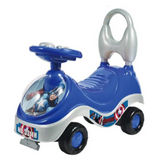 CAPTAIN AMERICA RIDE ON CAR,W/MUSIC STEERING WHEEL,BOX