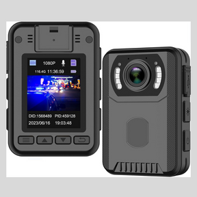 Mini Body Camera Video Recorder, Waterproof Wearable Video Recorder with Night Vision, HD1080P,9-10 HR Battery Life, 2.0 inch Screen, for Law Enforcement，Security Guard，