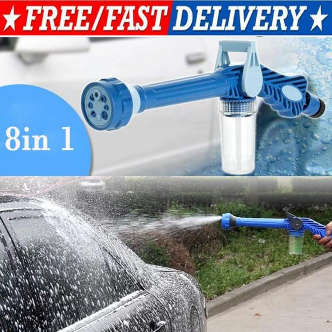 Ez Jet Water Cannon Spray Guun - Blue