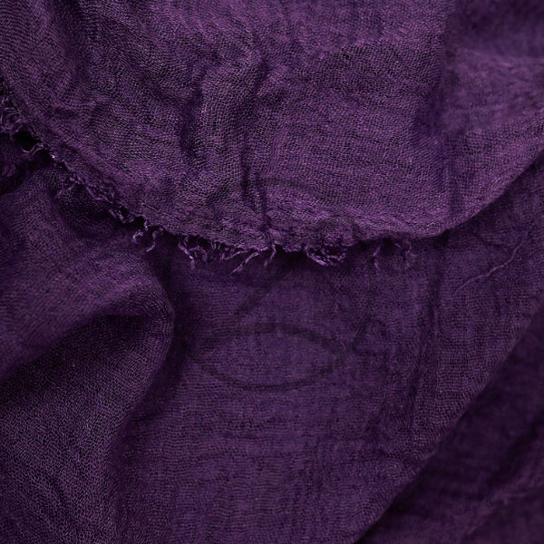 Dark Purple - Crimps Hijab