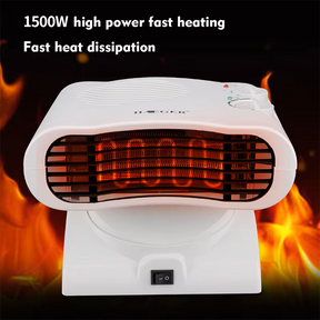 Electric Fan Heater 1500W Household Portable Strong Wind Warmer Heating Warmer for Room Office Foot Bed Warm Fan Heater 220V